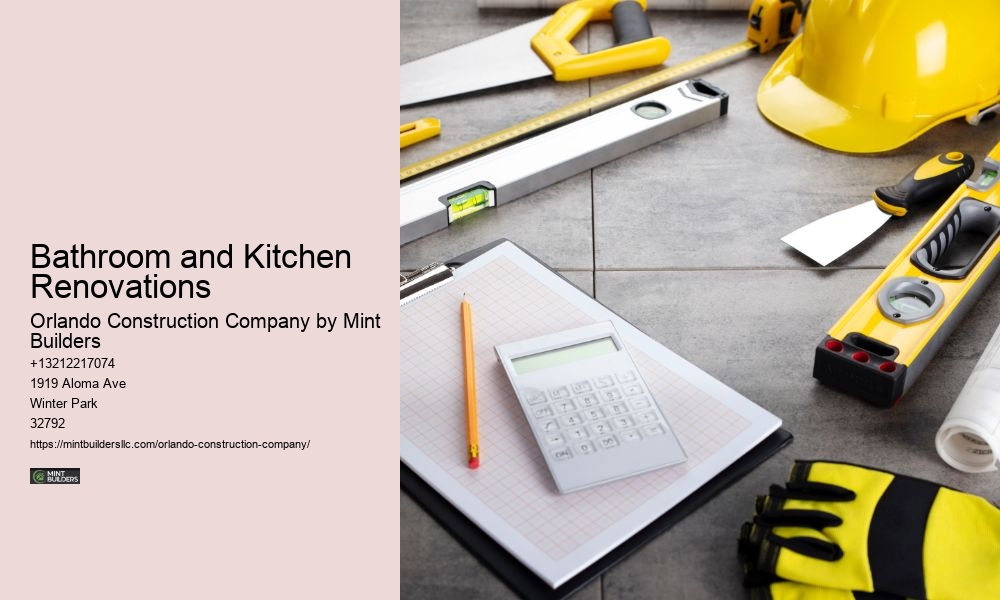 Bathroom and Kitchen Renovations